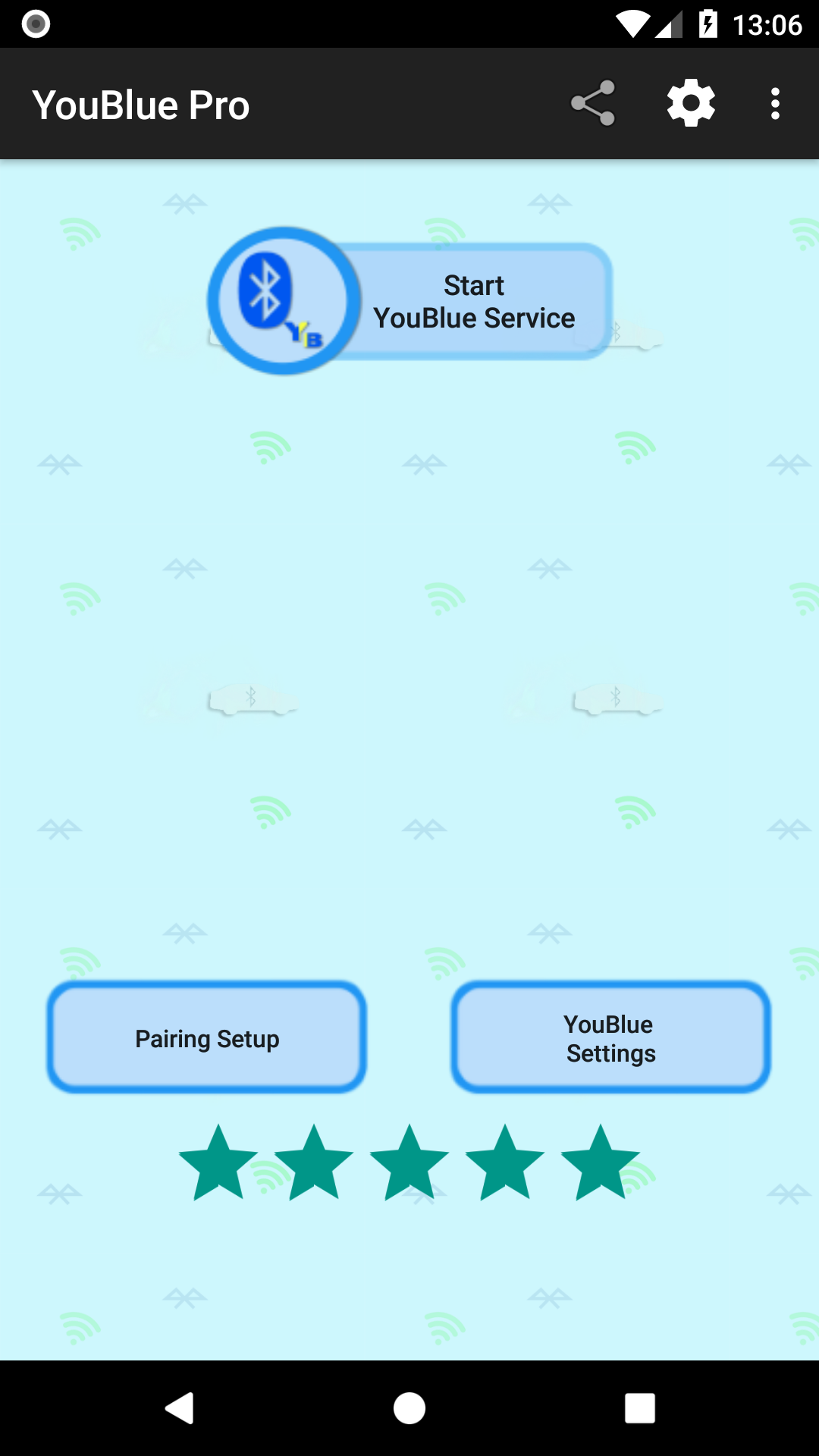 YouBlue Auto Control Algorithm Setup